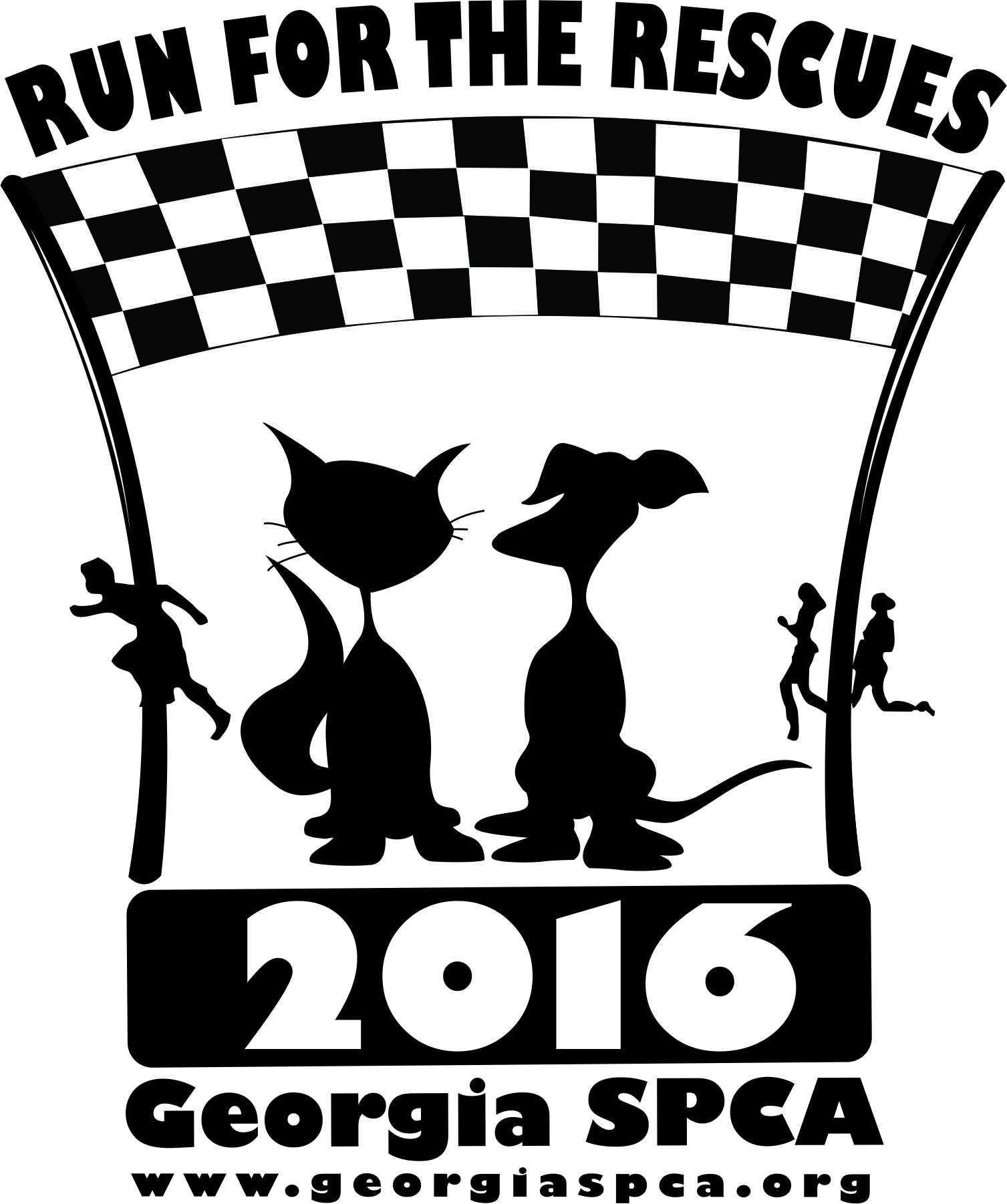 SPCA Run For The Rescues 2016 logo jpeg